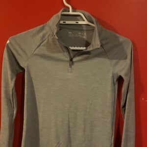 Under Armour Light Gray Performance Pullover